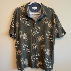 Tropical Print Polo